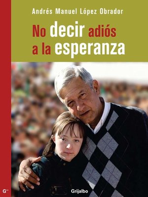 cover image of No decir adiós a la esperanza